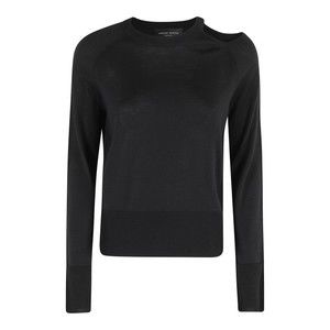 Roberto Collina Crew Neck Sweater With Cut-Out Detail - NWT